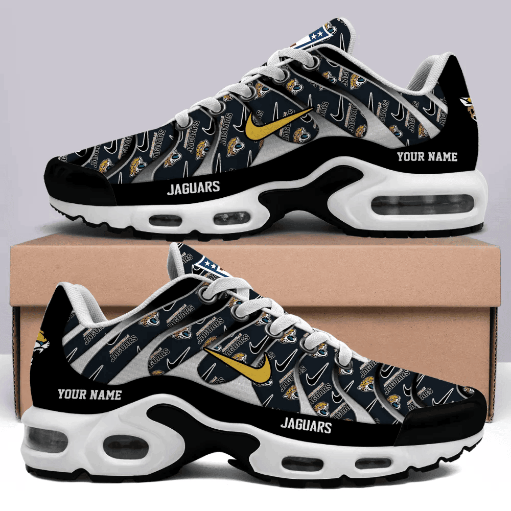 Jacksonville Jaguars Personalized Name Team Mix Colors V5 TN Shoes Air Cushion Sneakers
