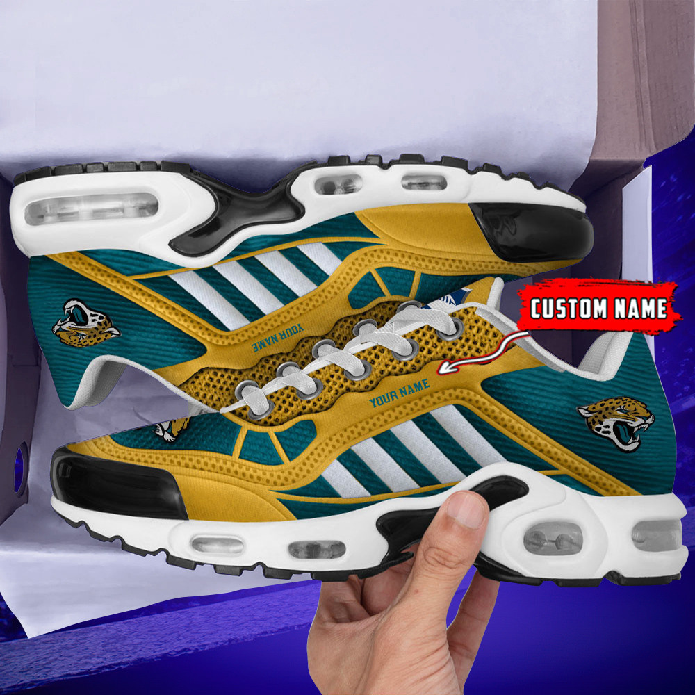 jacksonville jaguars personalized plus air max sneaker shoes 1832 uebb0