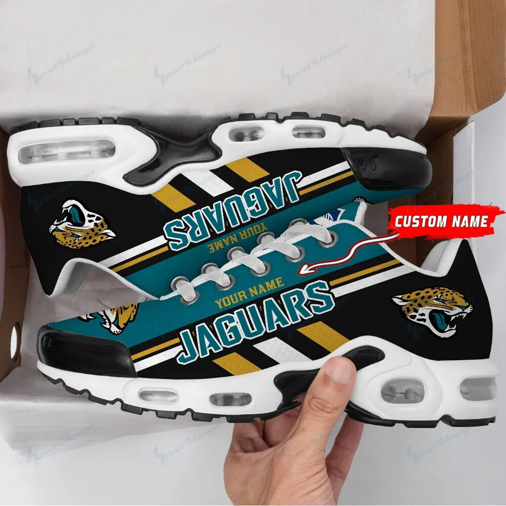 jacksonville jaguars personalized plus air max sneaker shoes 9092 u6u90