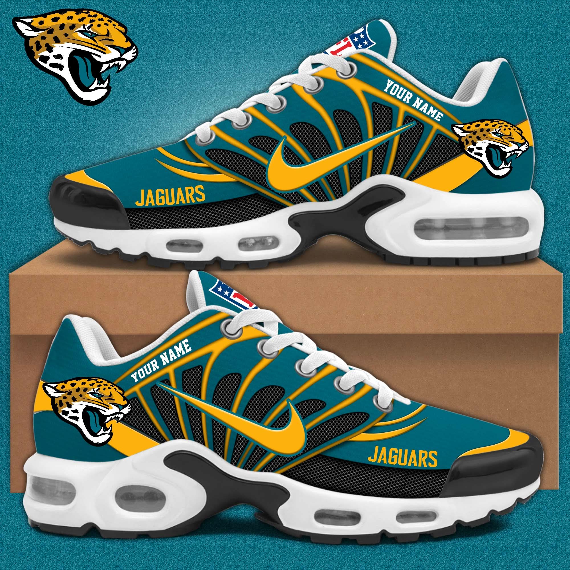 jacksonville jaguars personalized shoes 7769