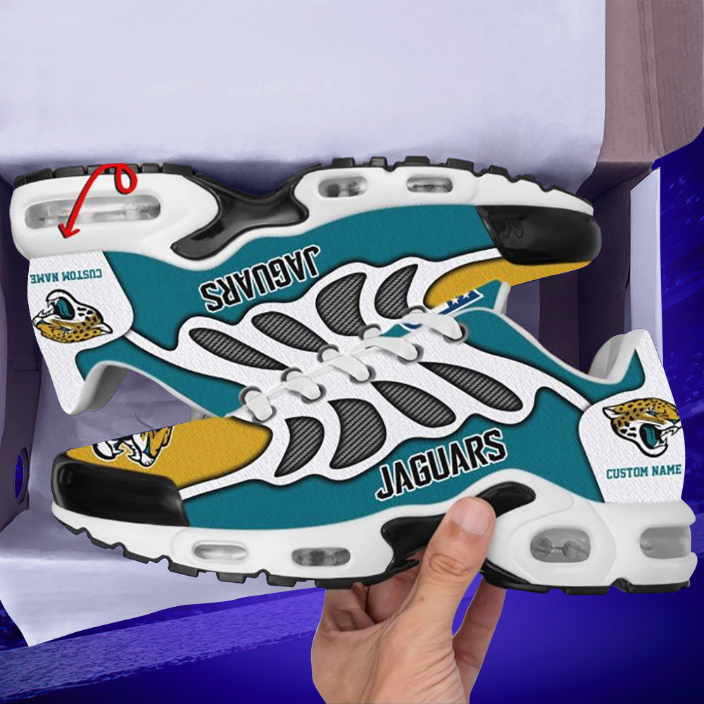 jacksonville jaguars team custom name air max shoes air cushion sneakers 7759 jwfze