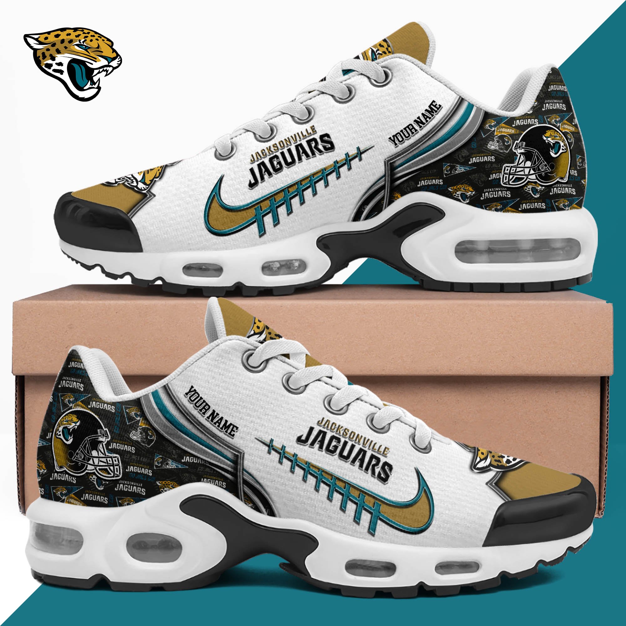 jacksonville jaguars tn shoes 2026 version custom your name 642 8173 u1bwe