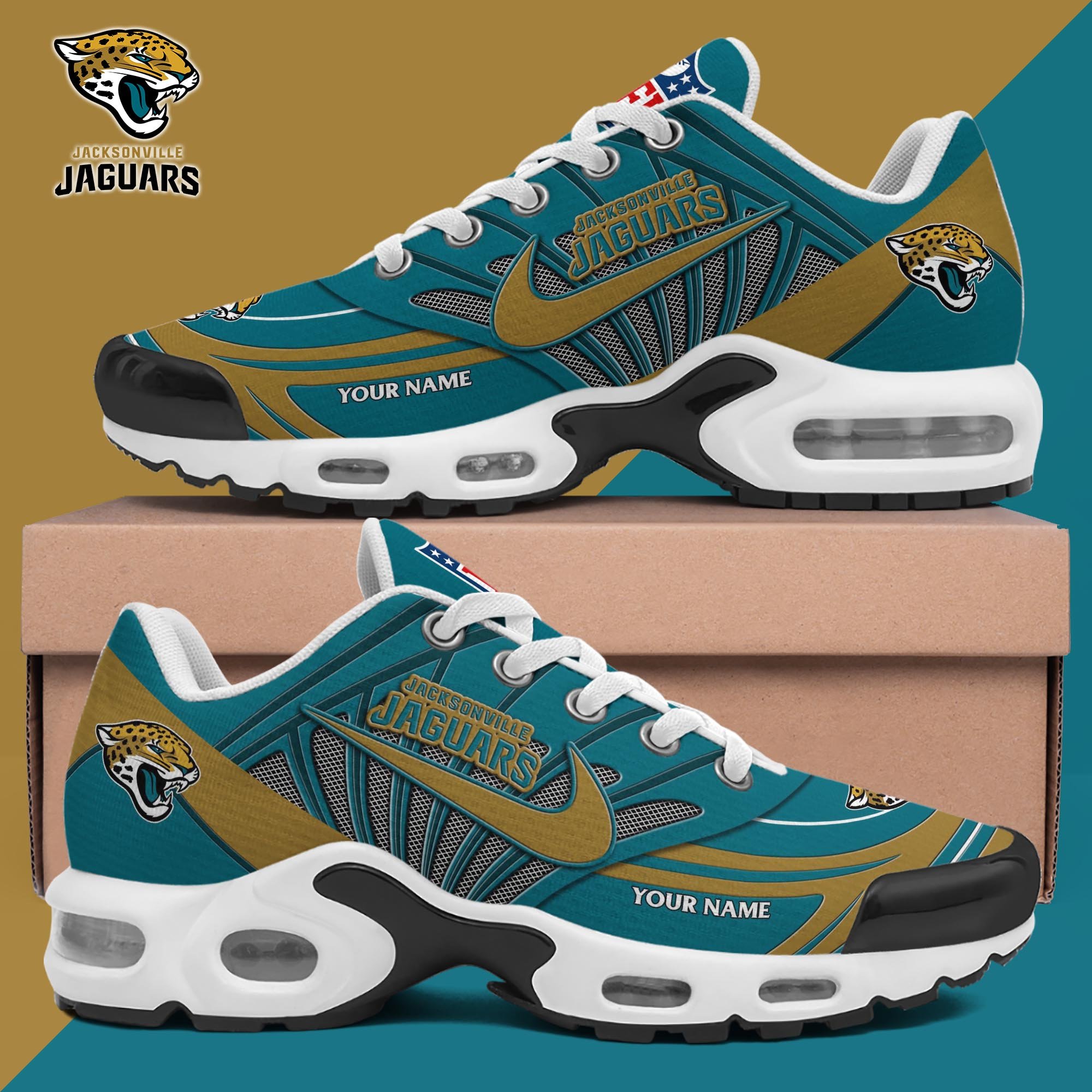 jacksonville jaguars tn shoes 2026 version custom your name 7885 r1hvo