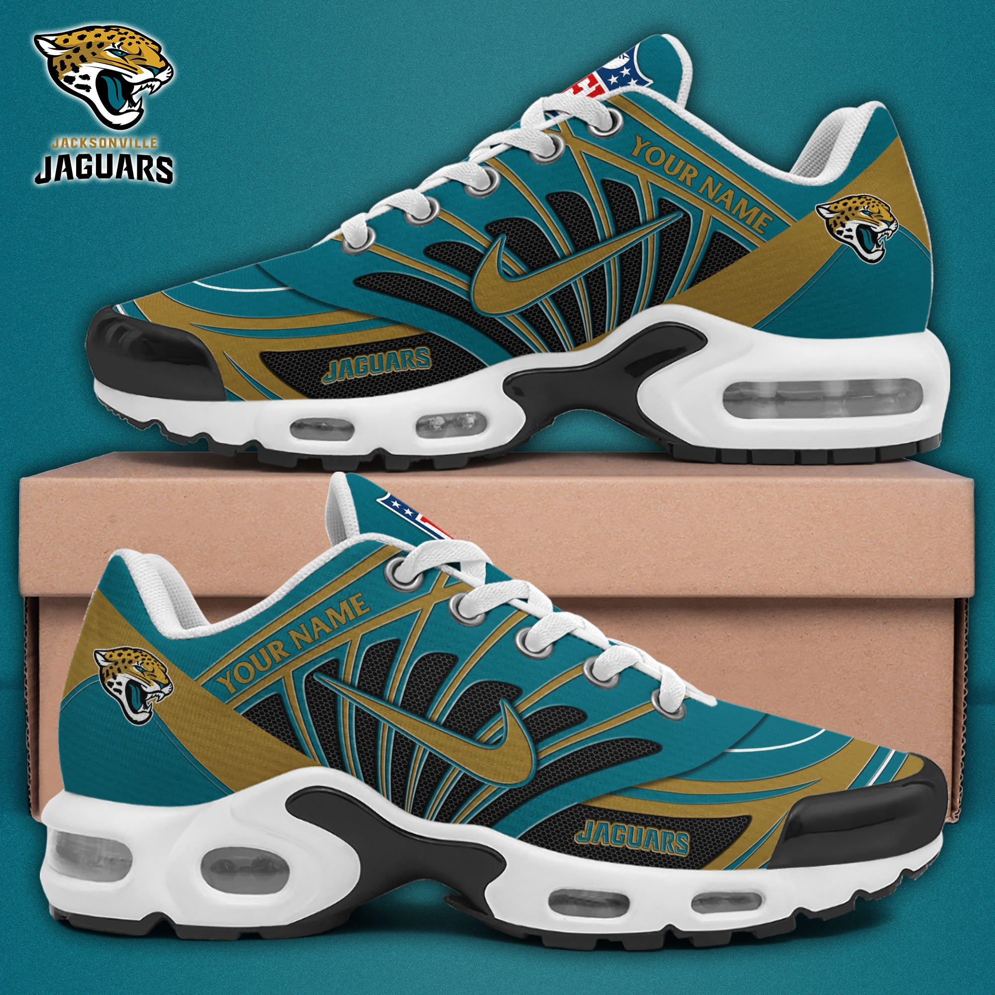 jacksonville jaguars tn shoes 2026 versions custom your name 921 9850 6iuvp