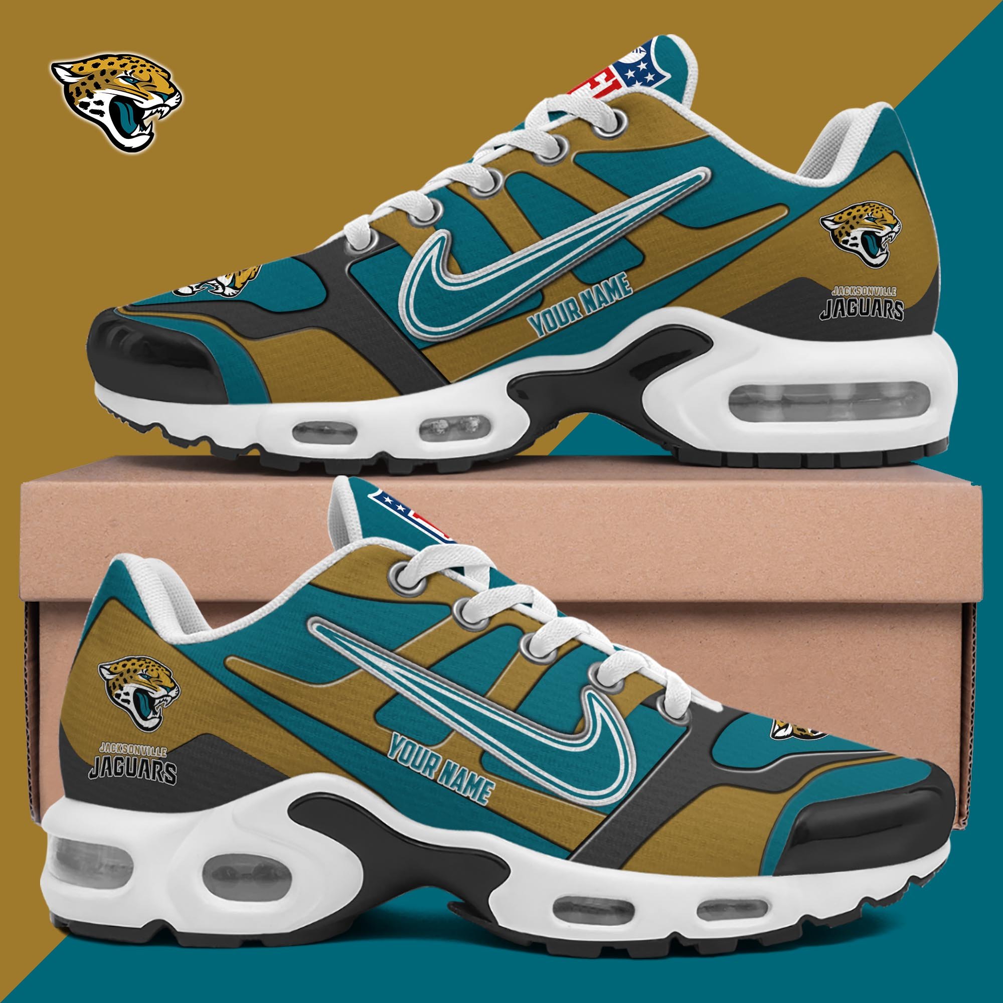 jacksonville jaguars tn shoes custom your name 5717 wzvbu