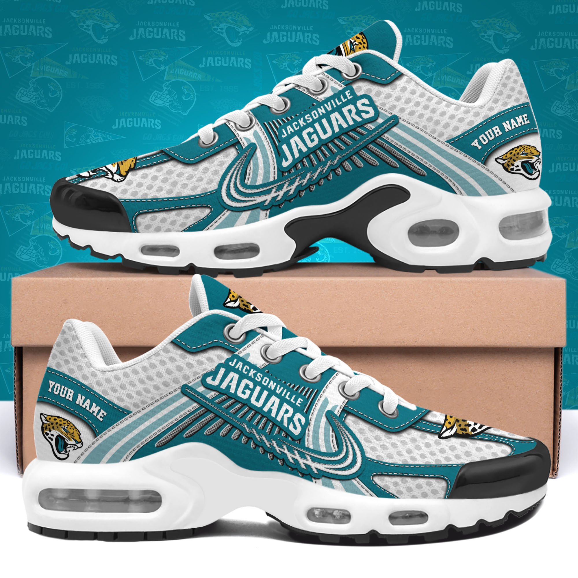 jacksonville jaguars tn shoes custom your name sport team shoes 2131 b9vrn
