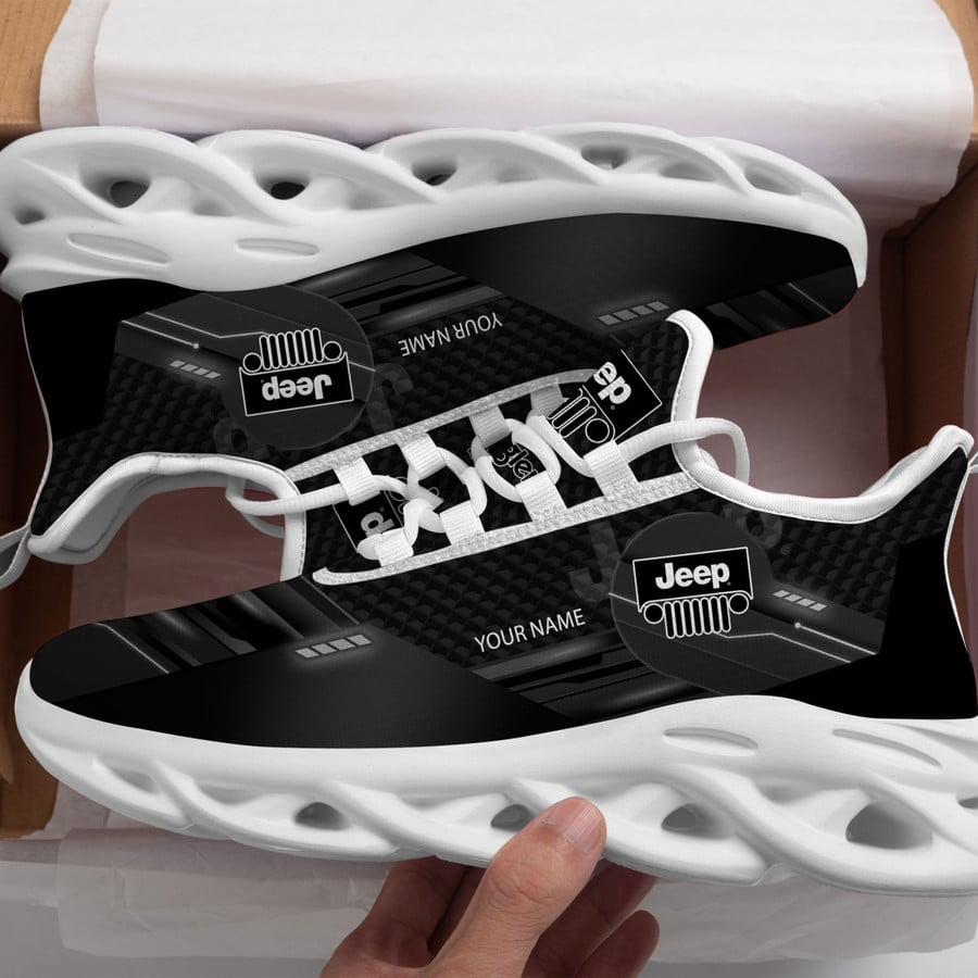 Jeep Custom Name Design Max Soul Sneakers VS21