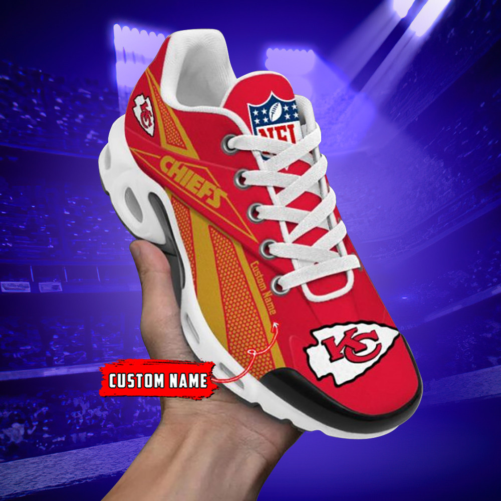 kansas city chiefs custom name air max shoes air cushion sneakers 7958 jwy58