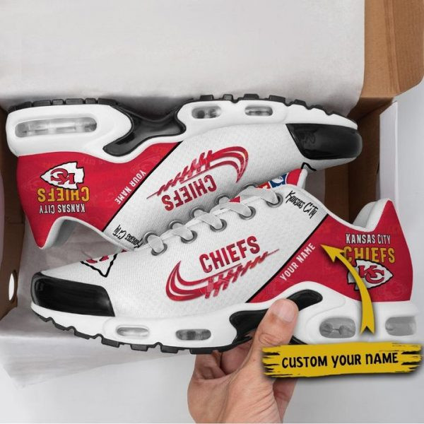 kansas city chiefs personalized name team mix colors wing logo tn air max shoes air cushion sneakers 9876 3gcst