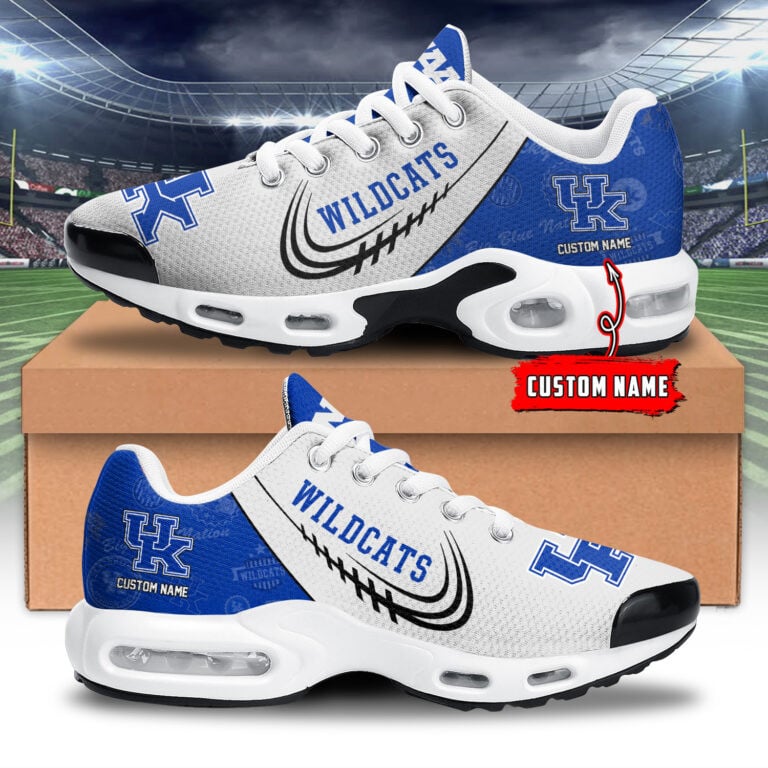 kentucky wildcats personalized name team logo mix colors stitch line tn air max shoes air cushion sneakers 9505 uwrk0