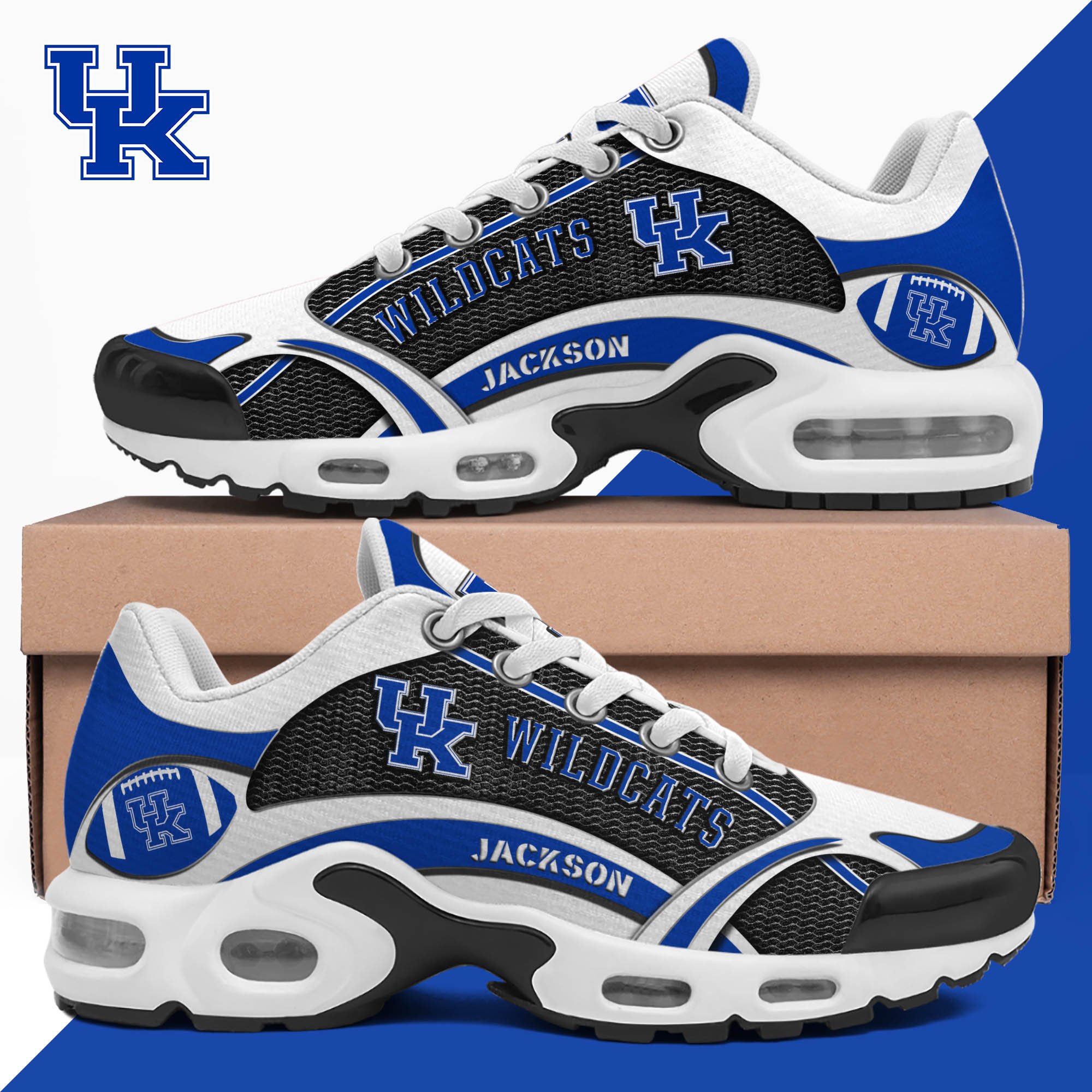 Kentucky Wildcats Team TN Shoes 2026 Version Custom Name 889