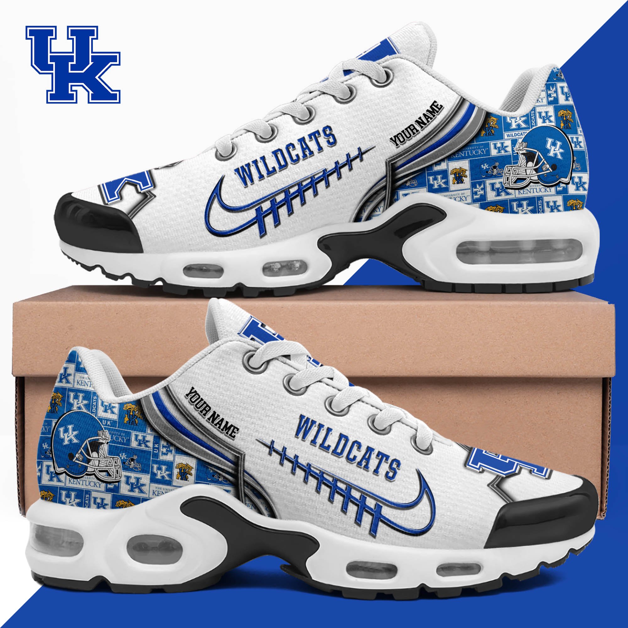 Kentucky Wildcats TN Shoes 2026 Version Custom Your Name 642