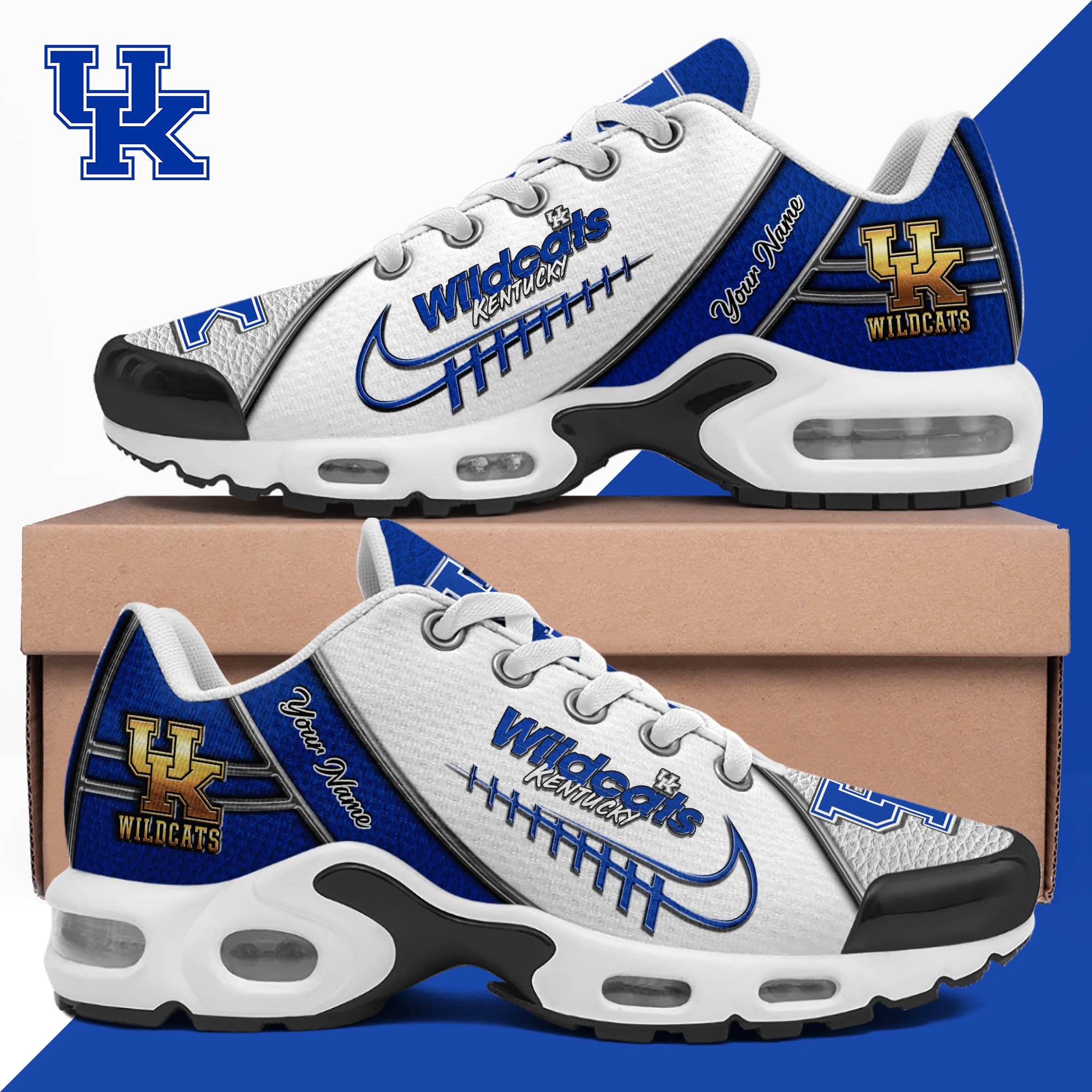 kentucky wildcats tn shoes 2026 version custom your name football team shoes 516 1084 hbsyf