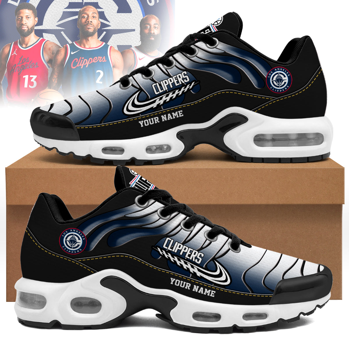 la clippers personalized air max shoes 4200 eaocd