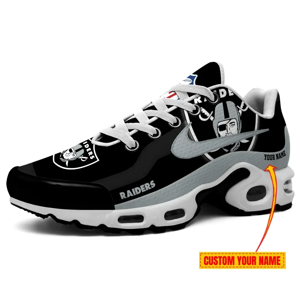 las vegas raiders personalized name team mix colors v1 tn air max shoes air cushion sneakers 4605 lmwaj