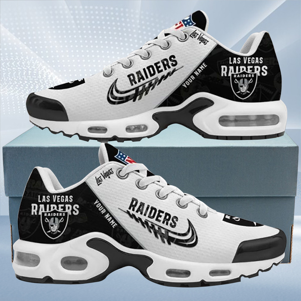 las vegas raiders personalized name team mix colors wing logo tn air max shoes air cushion sneakers 9353 tsv77