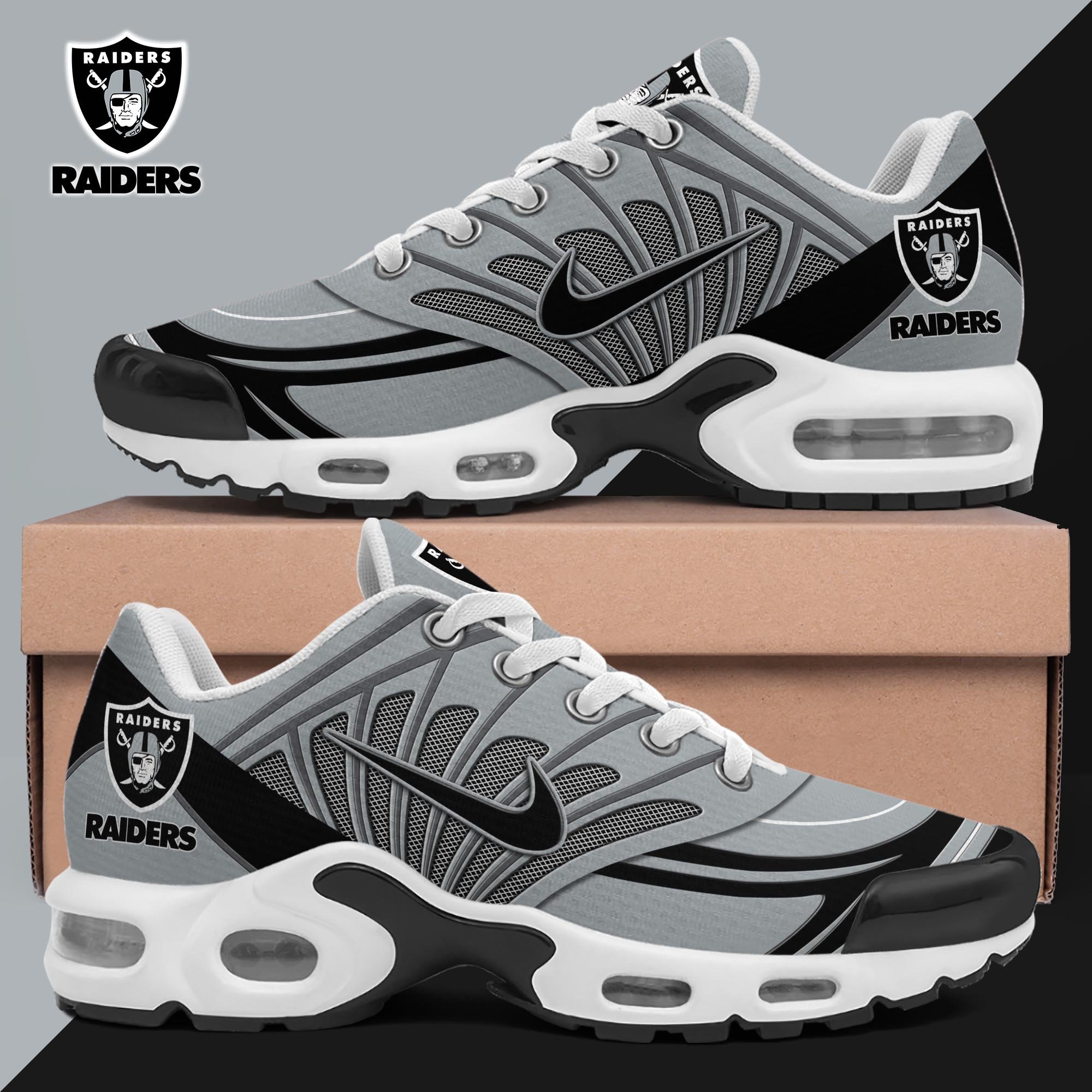 Las Vegas Raiders TN Shoes 2026 Version Custom Name 919