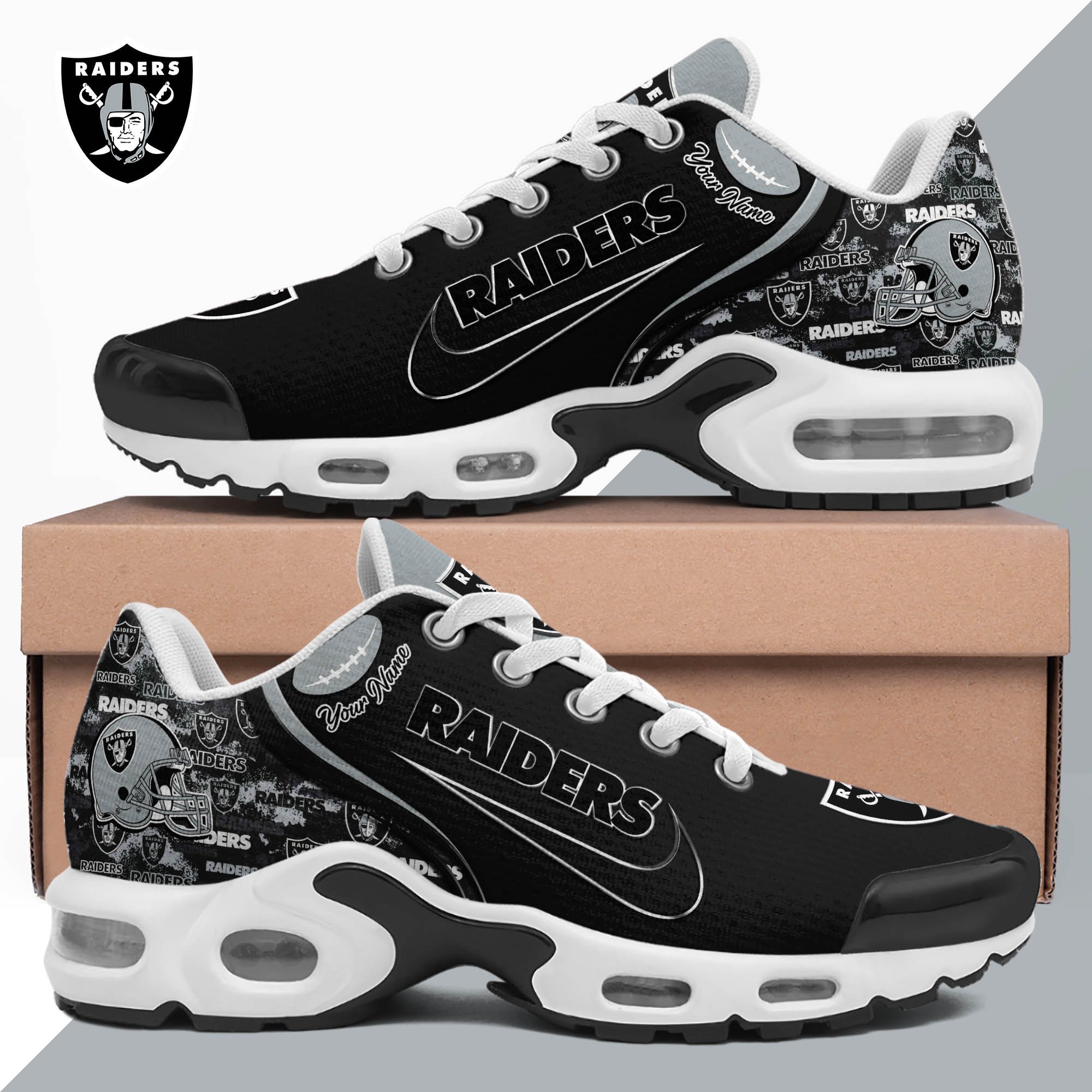 Las Vegas Raiders TN Shoes 2026 Version Custom Your Name 499