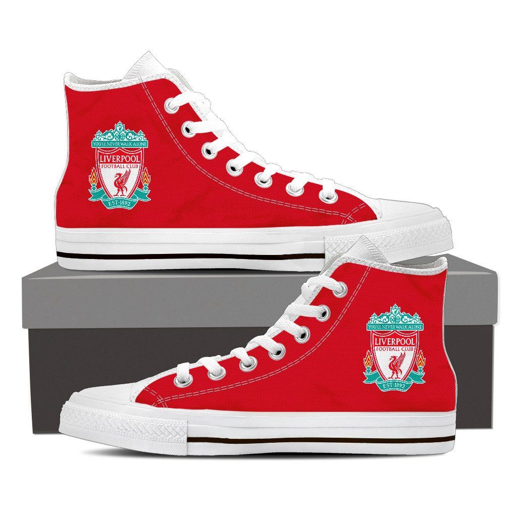 Liverpool FC Rot High Top Shoes