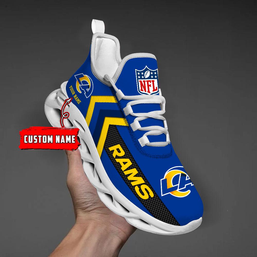 los angeles rams black max soul shoes 2026 versions custom name 638 9129 fheg4