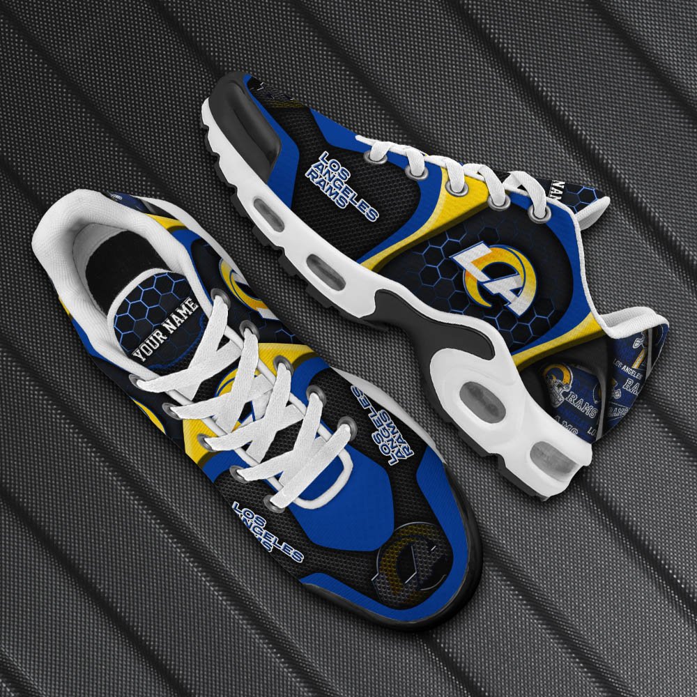 Los Angeles Rams TN Shoes 2026 Version Personalized Your Name 863
