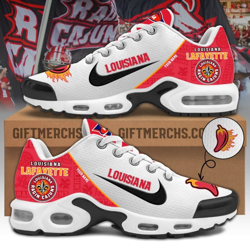 louisiana lafayette tn shoes 2026 version custom name shoes for sport fan sport gifts ph270 6327 r5kra