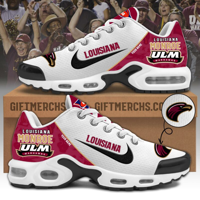 louisiana monroe warhawks tn shoes 2026 version custom name shoes for sport fan sport gifts ph270 8385 89uhm