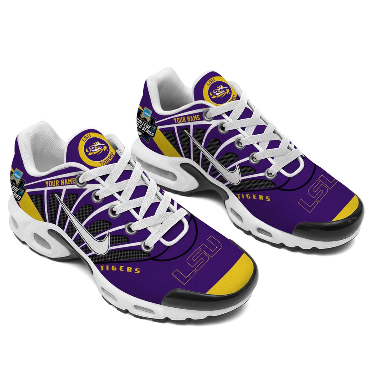 LSU Tigers  2026 World Series Air Max Shoes