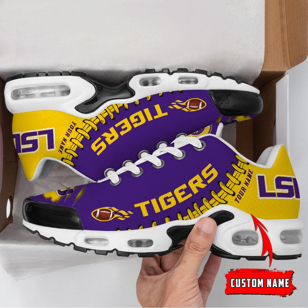 lsu tigers personalized tn air max shoes air cushion sneakers 5265 95pit