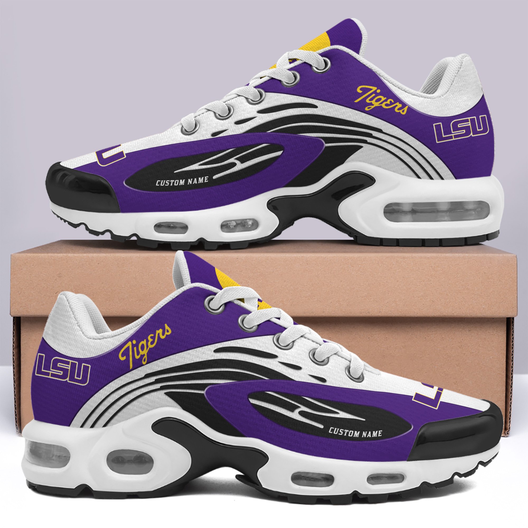 lsu tigers tn shoes 2026 version custom your name 026 1793 vt8md