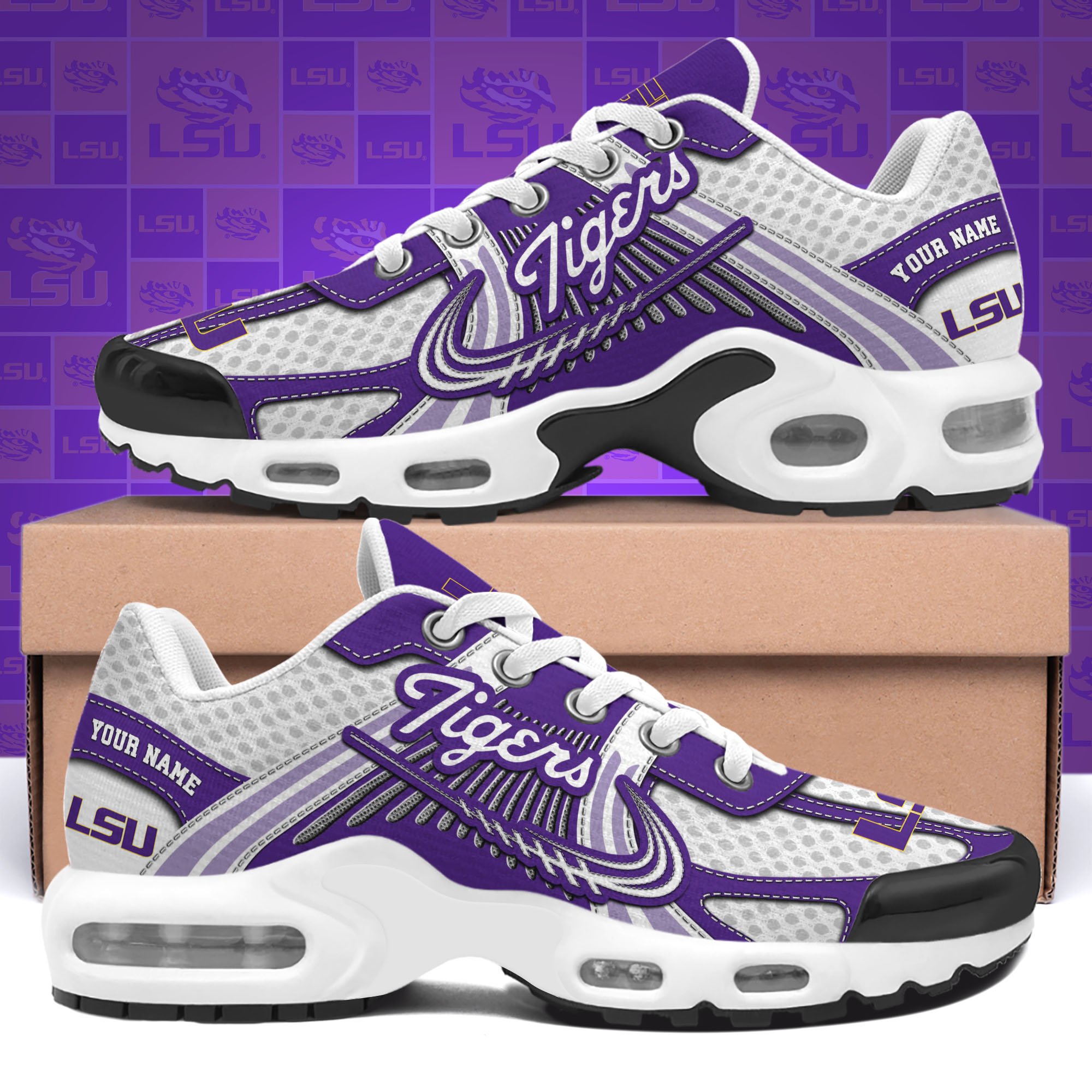lsu tigers tn shoes custom your name sport shoes 4739 liw0l