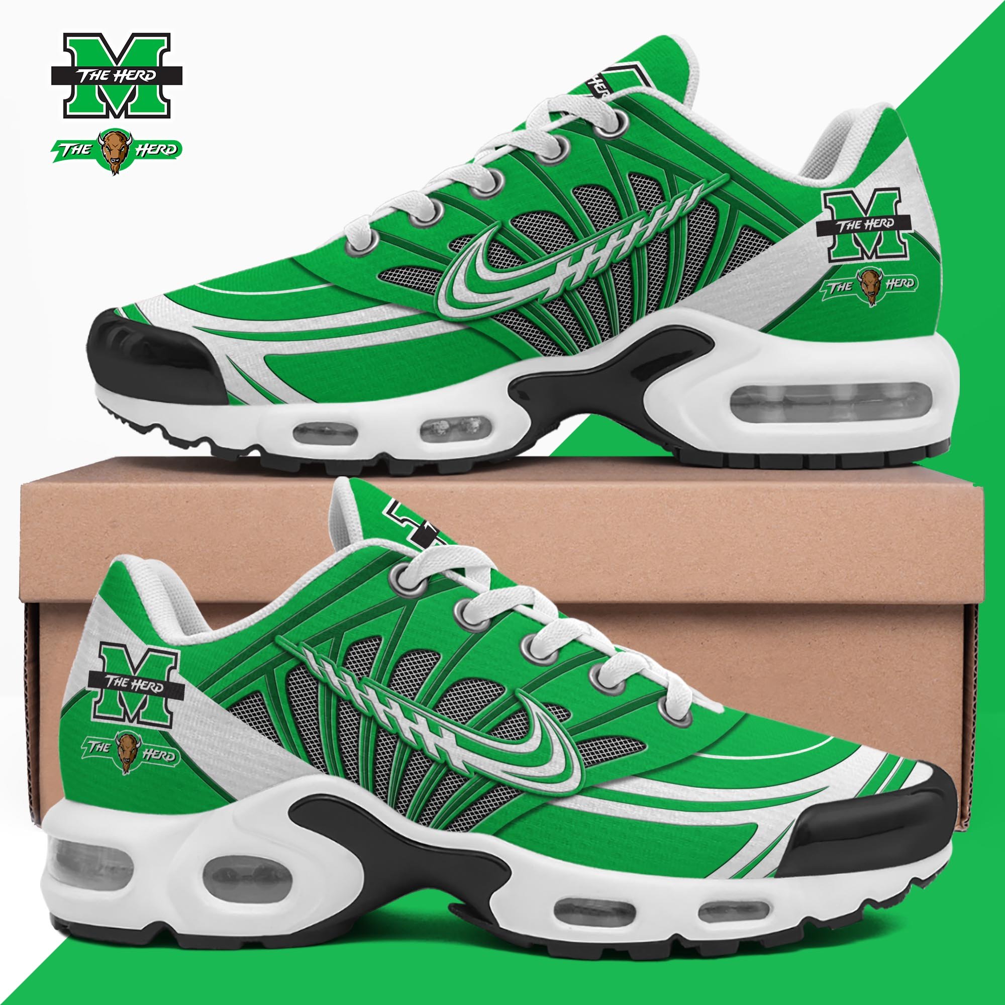 Marshall Thundering Herd TN Shoes 2026 Version Custom Name 135