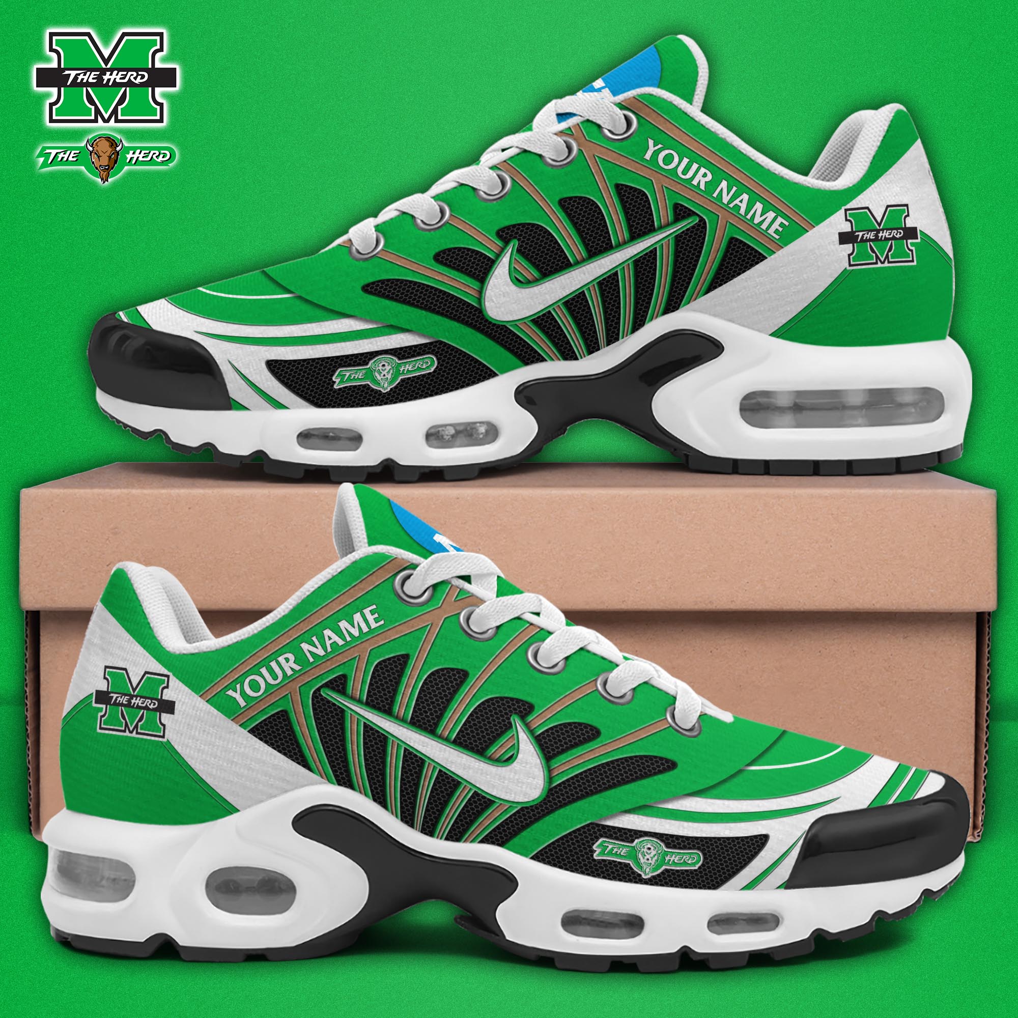 marshall thundering herd tn shoes 2026 version custom name 3614 1vjvy