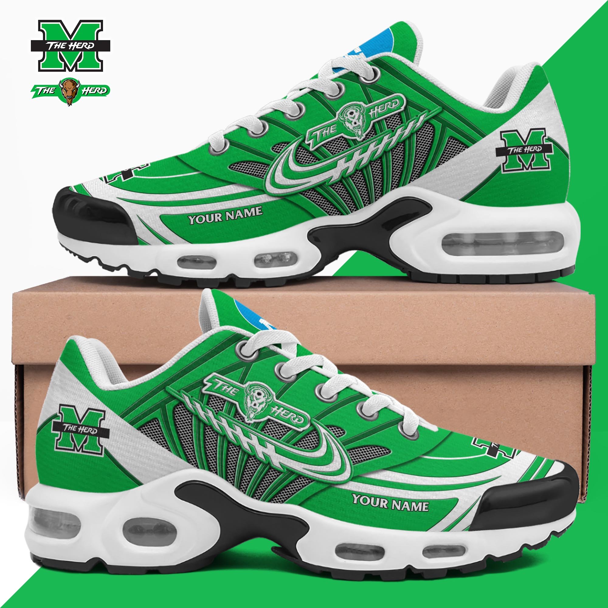 marshall thundering herd tn shoes 2026 version custom your name 4347 khodo