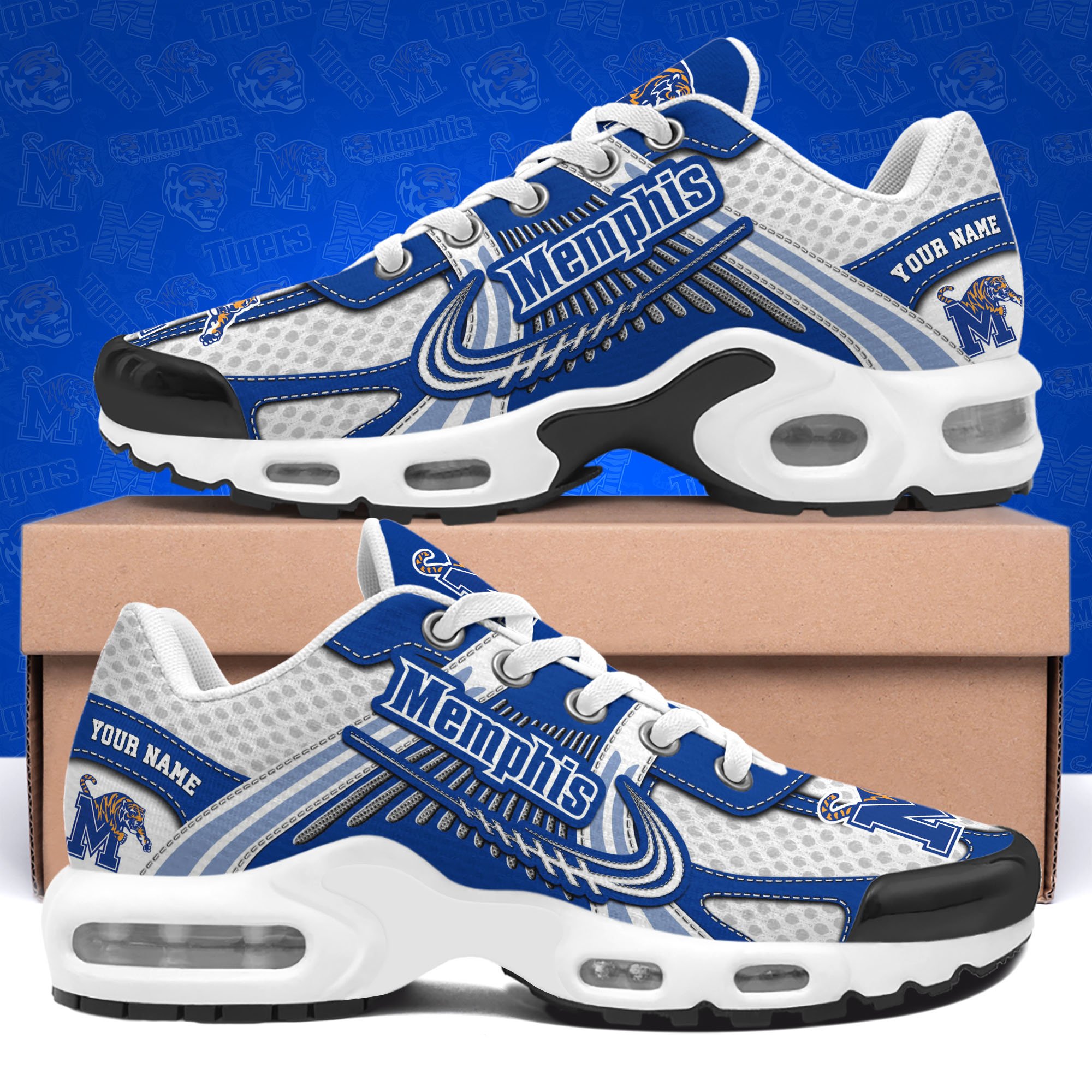 memphis tigers tn shoes custom your name sport shoes 8662