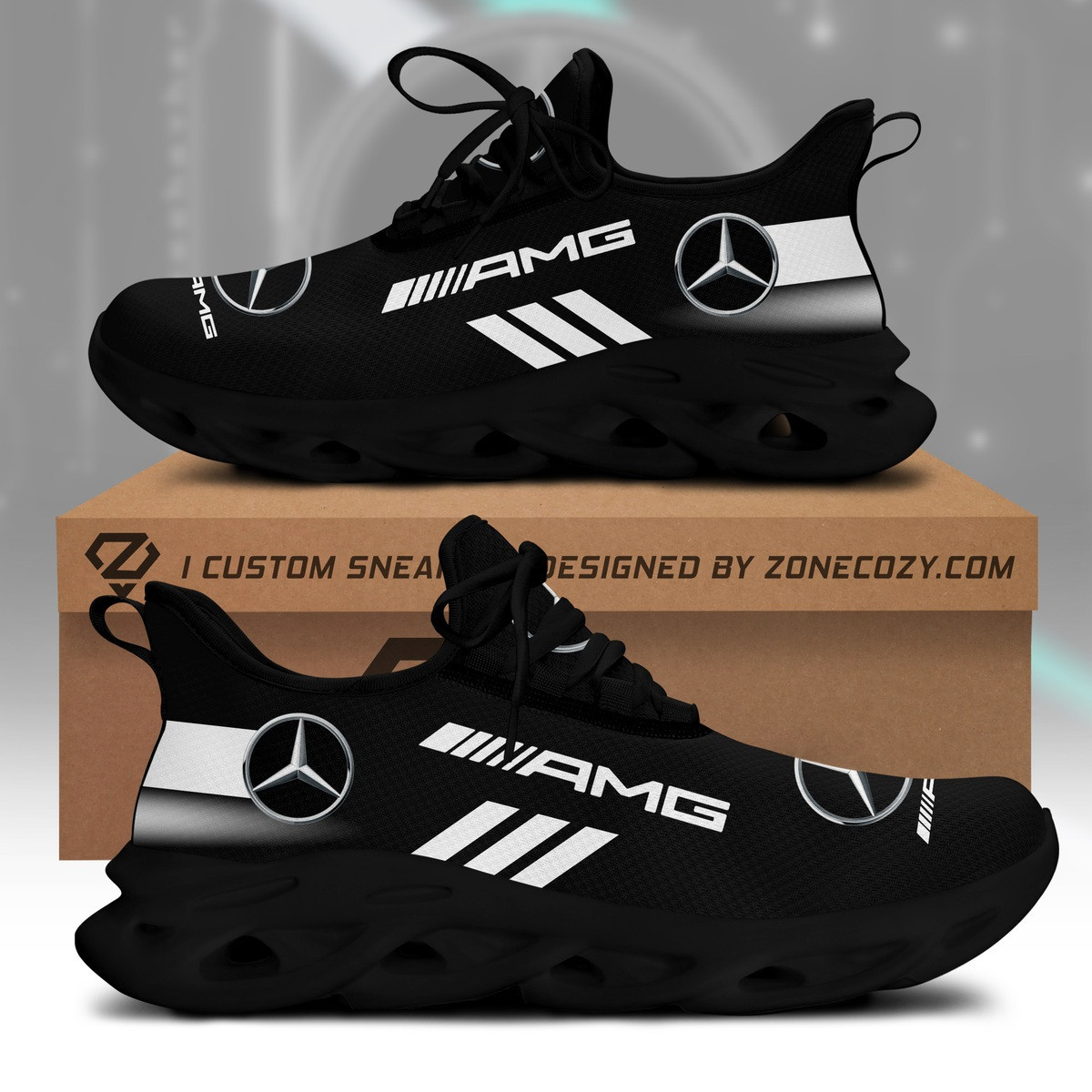 Mercedes AMG Clunky Custom Sneaker S260103