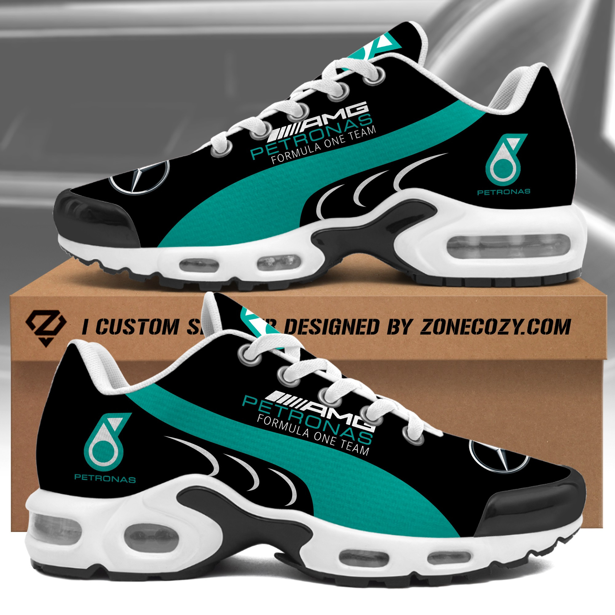 Mercedes AMG Petronas Sport Air Cushion Sneaker