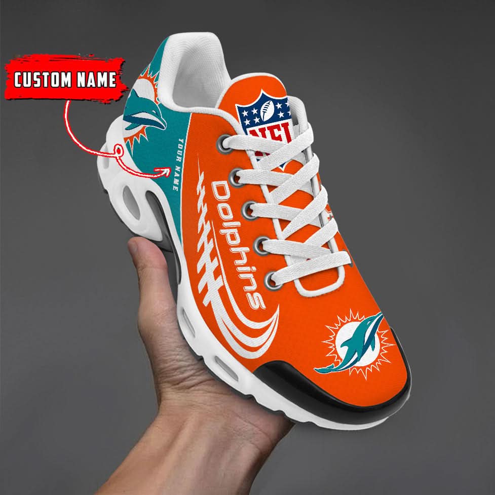 miami dolphins custom name tn shoes perfect gift 1035