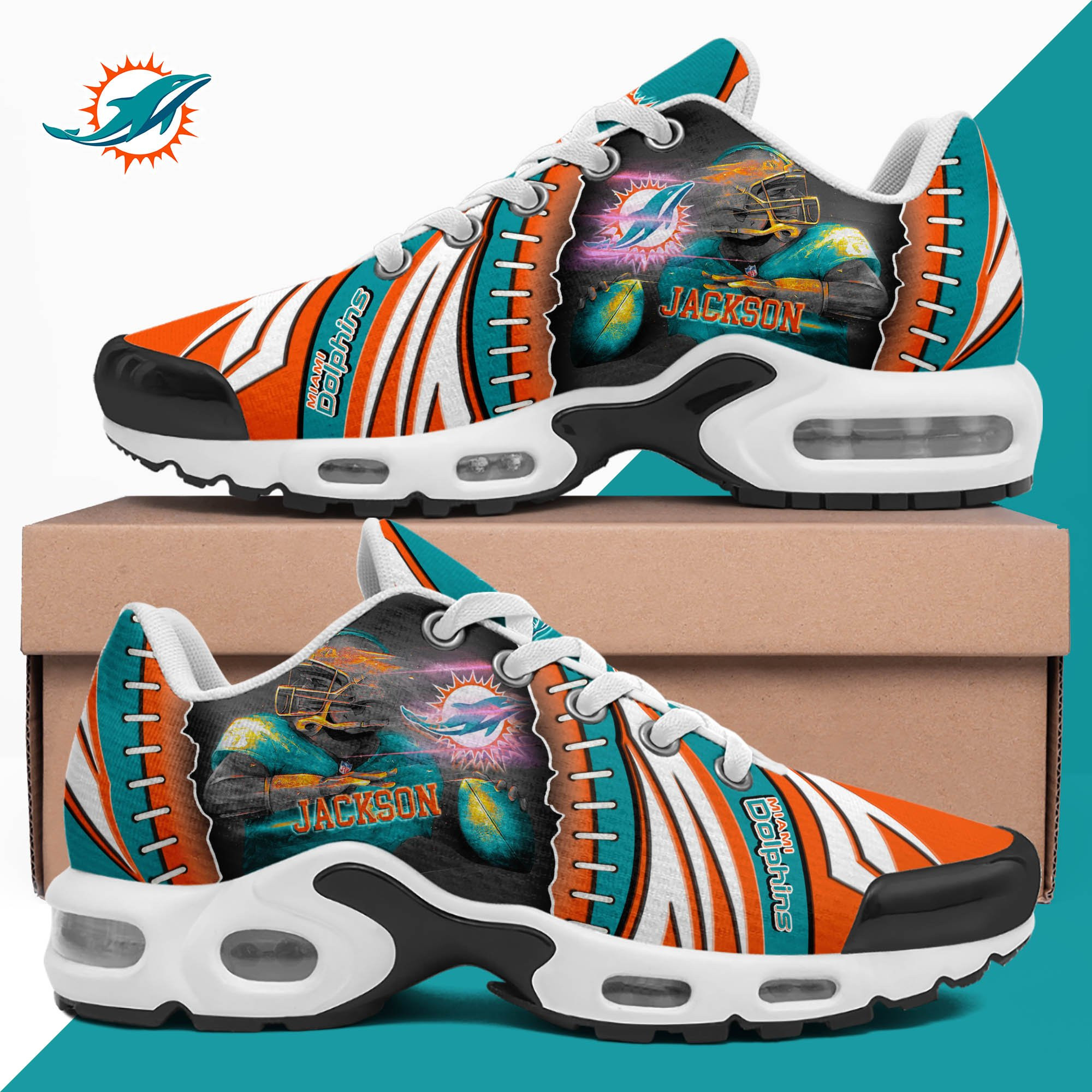 Miami Dolphins TN Shoes 2026 Version Custom Your Name 919