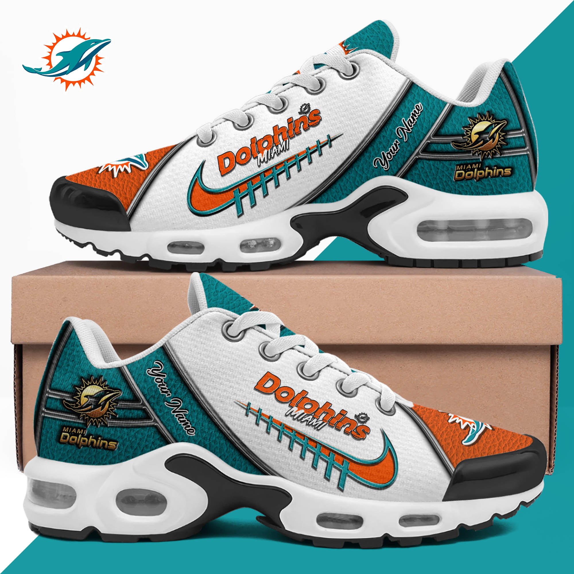 miami dolphins tn shoes 2026 version custom your name football team shoes 516 5045 9iibg