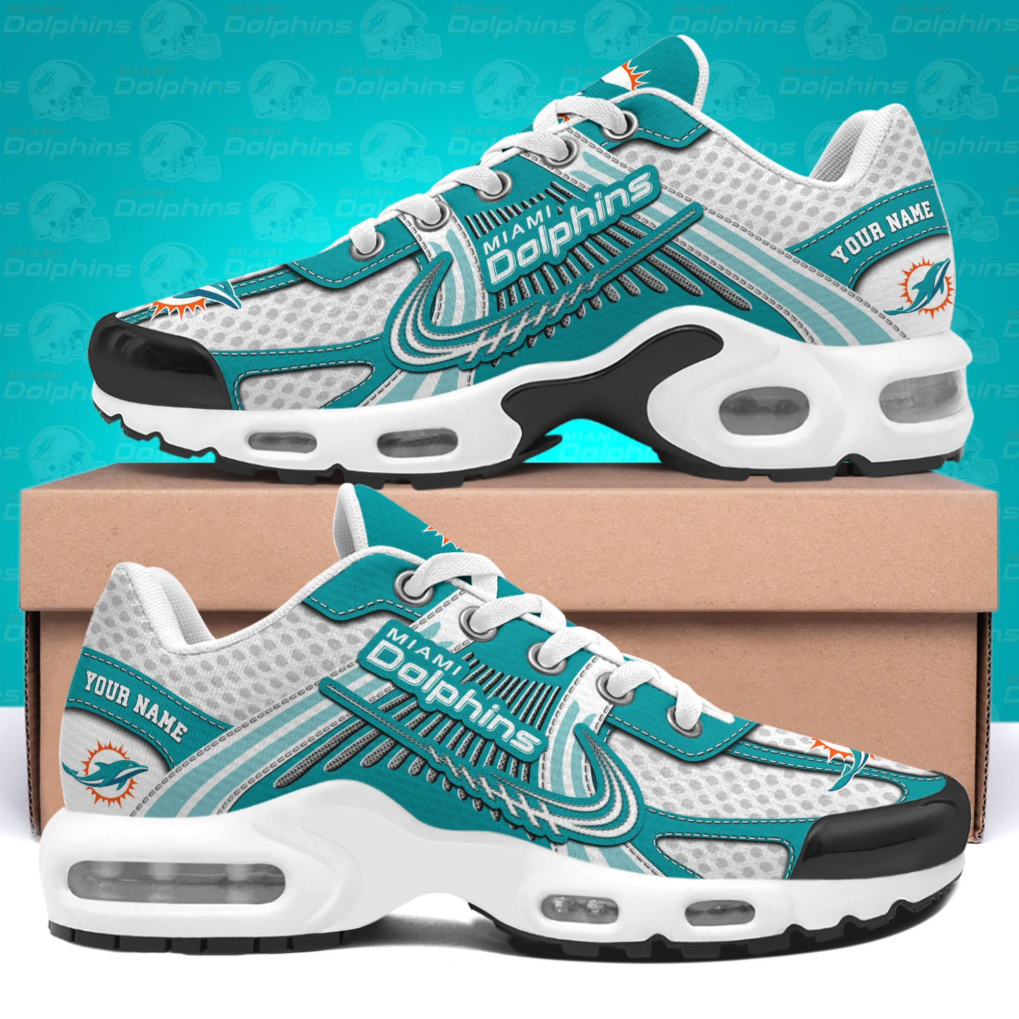 miami dolphins tn shoes custom your name sport team shoes 5387 zu5ti