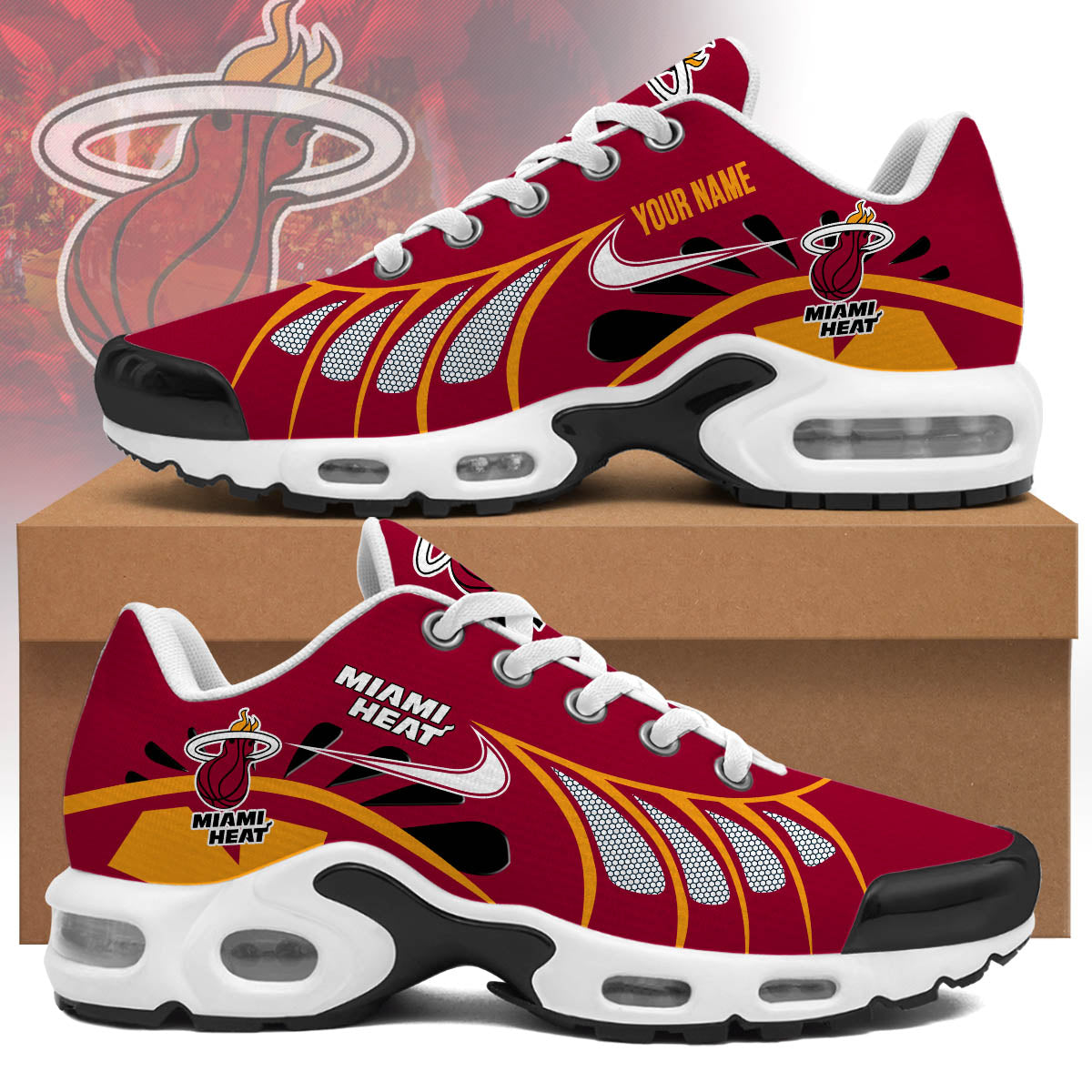 miami heat personalized air max shoes 2984 rc7si