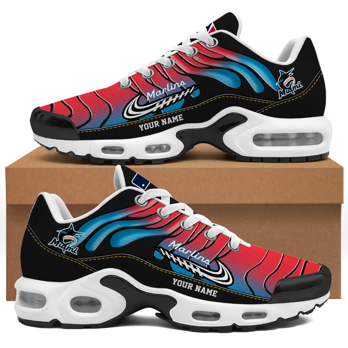 miami marlins personalized air max shoes 9189 avb6g
