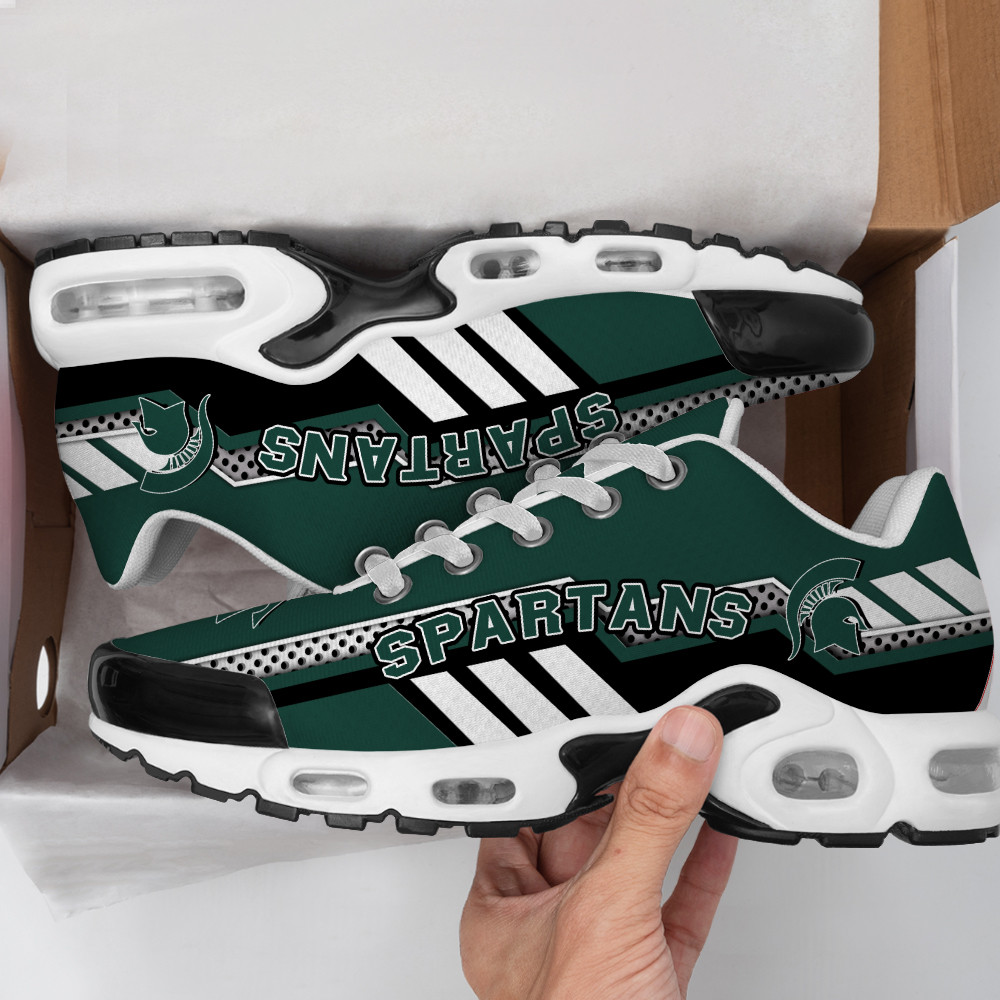michigan state spartans personalized tn air max shoes air cushion sneakers 9153