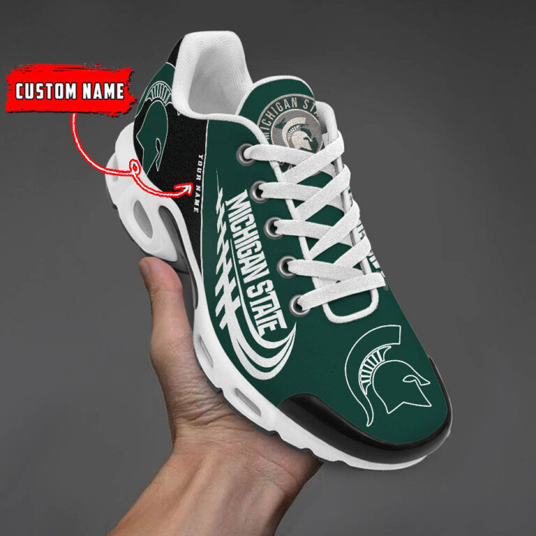 michigan state spartans tn air max plus shoes sneakers for men and women 8078 nufva