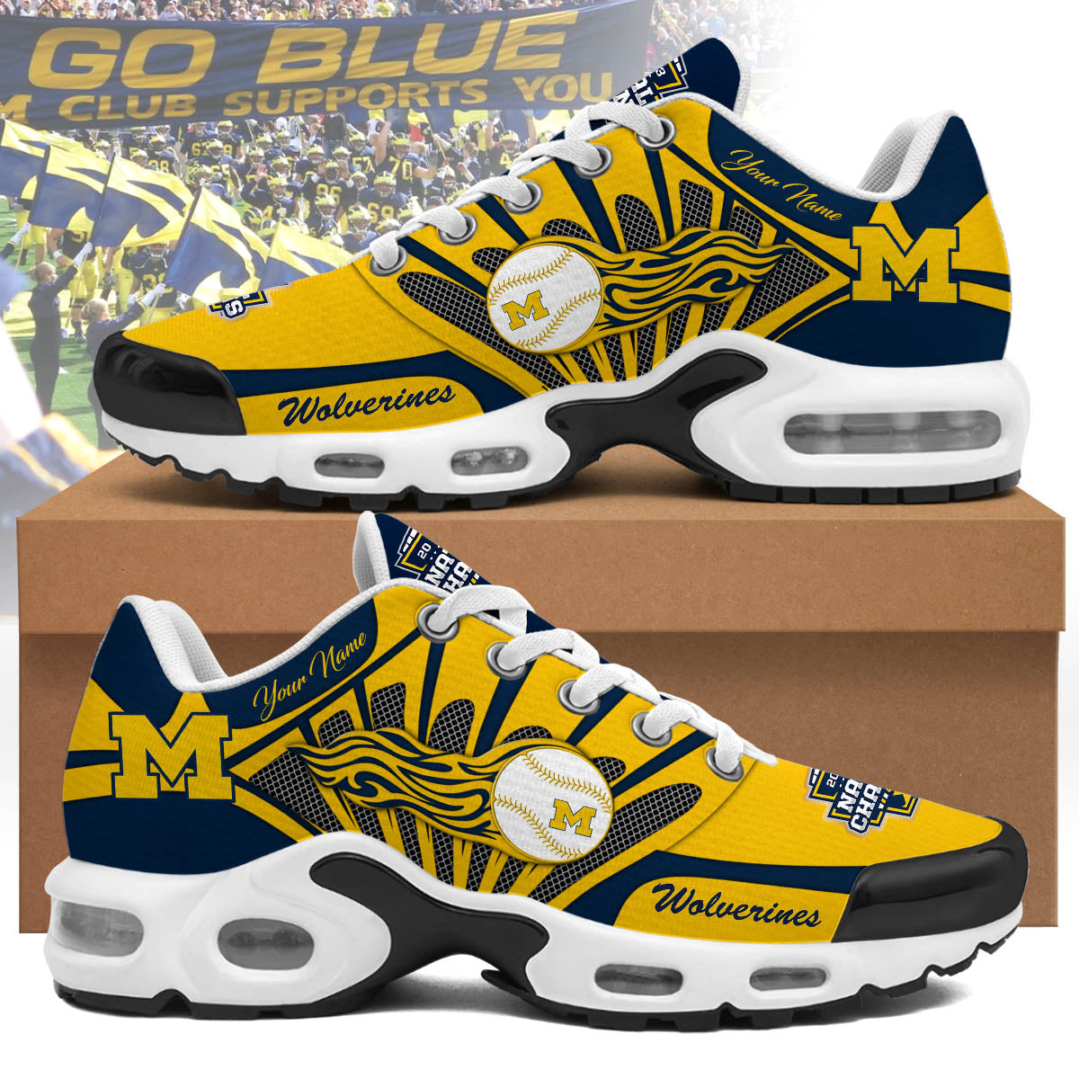 michigan wolverines sport shoes 3053 ulbf7