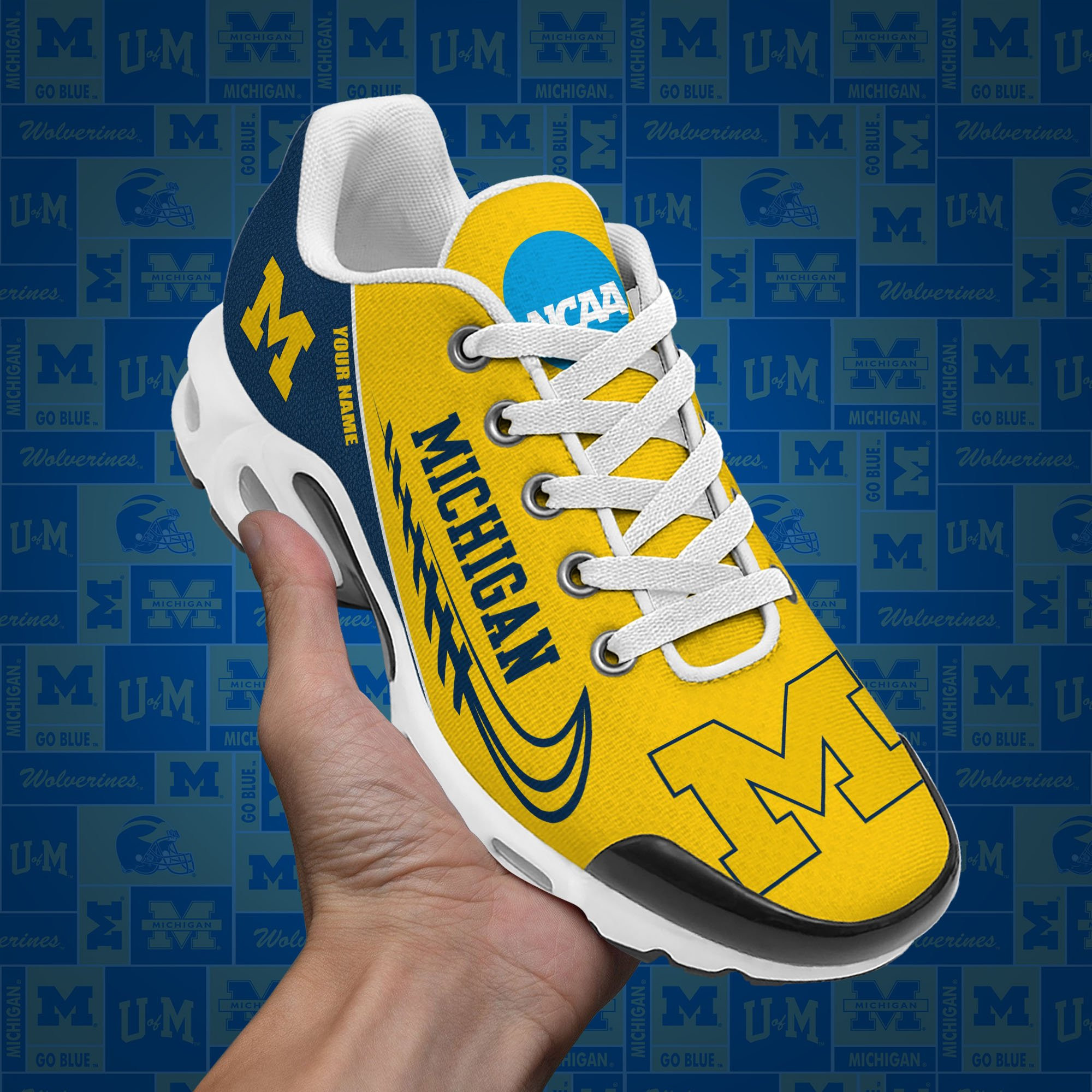 michigan wolverines tn shoes custom your name 514 9538 rch8n