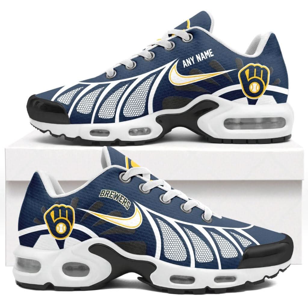 Milwaukee Brewers  Personalized Air Max Shoes 