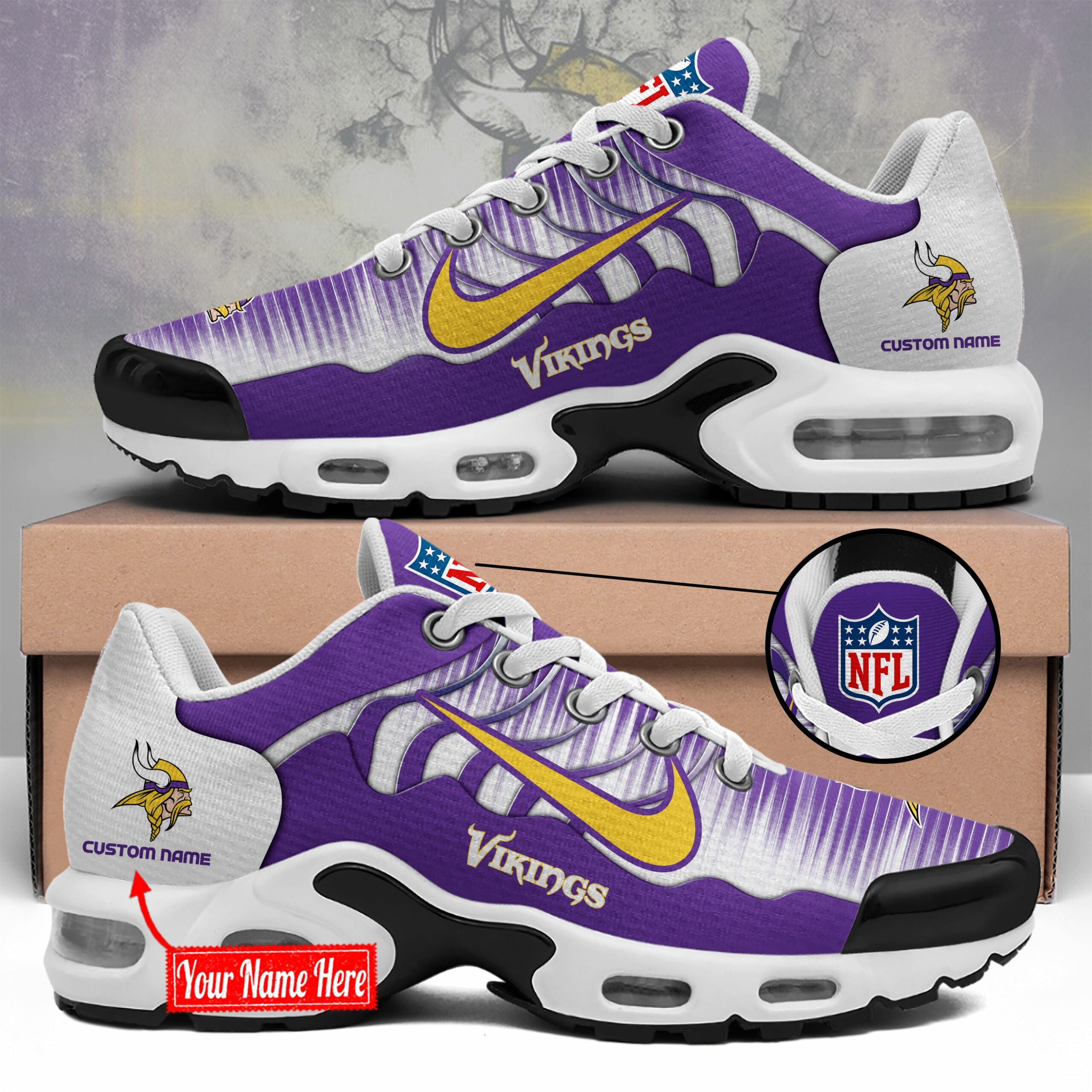 minnesota vikings 2026 new shoes 3063 ziwcm