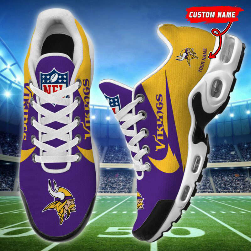 Minnesota Vikings Air Max Plus Sport Sneakers For Fan Gifts